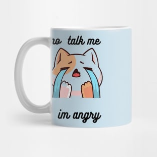 Crying Cat Mug